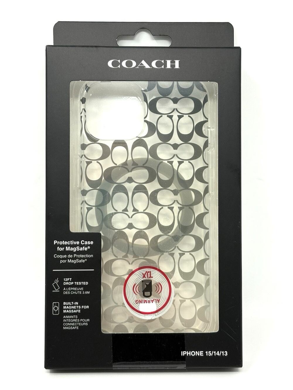 Coach iPhone 15 / 14 / 13 Case Signature Cs Deep Forest Logo Magsafe NIP